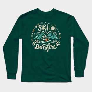 Ski the Bonfire Long Sleeve T-Shirt